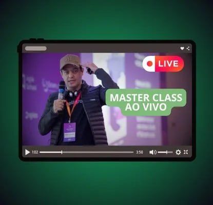 Masterclass mensal ao vivo com Roberto Brasileiro